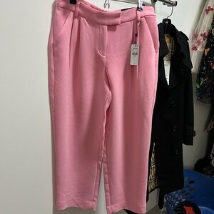 Express Pink Tailored Pants